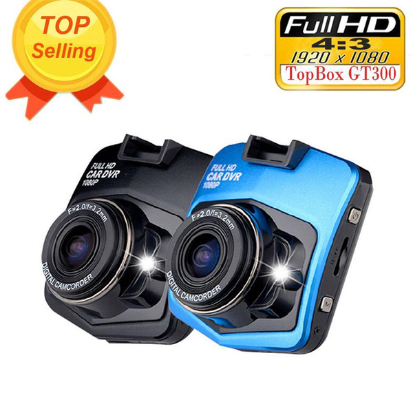 100% Original Mini Car DVR Camera Topbox GT300 Dashcam Full HD 1080P Video Registrator Recorder G-sensor Night Vision Dash Cam