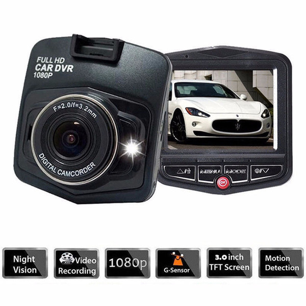 Car Camera 1080 HD Video Car DVR Dash Cam Night Vision Driving Recorder