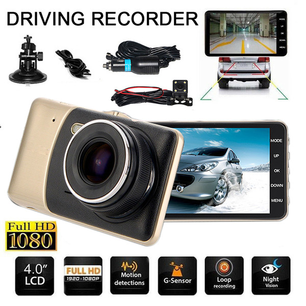 Car DVR Auto automobile data camera recorder video vehicle night vision motion sensor camcorder hd motion detection free ship stock in UK