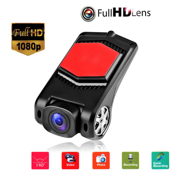 USB Car DVR Camera Dash Cam Driving Video Recorder