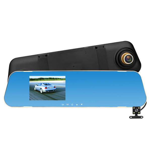 3.8 Inch Camera Driving Recorder Anti-Glare Glass Durable Parking Monitor Waterproof car dvr