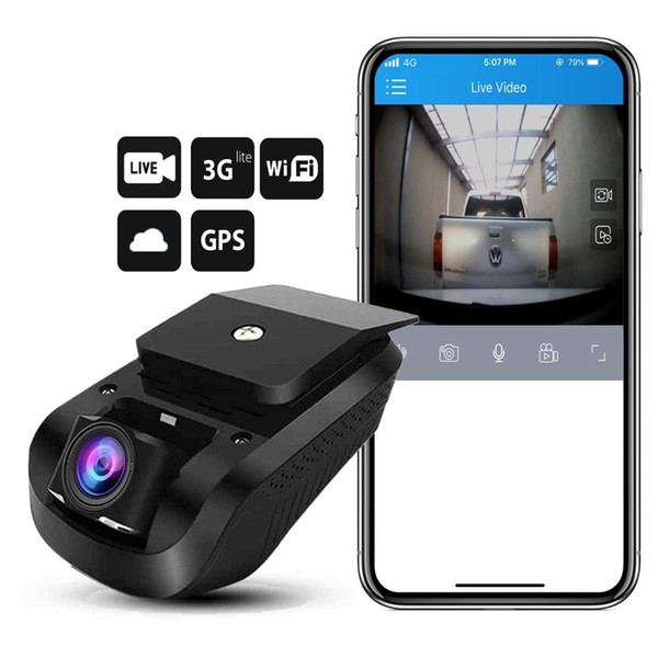 Newly 3G 1080P Smart GPS Tracking Dash Camera Car Dvr Live Video Recorder & Monitoring by PC Free Mobile APP