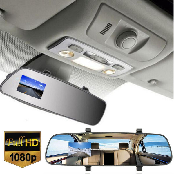 2.7Inch 1080P Night Vision LCD HD Car Camera Dash Cam Video Recorder Rearview Mirror Vehicle Car DVR SUA_300