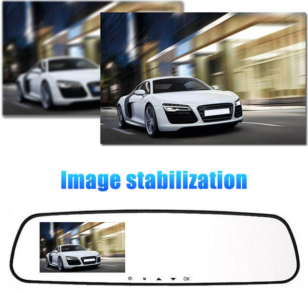 Vehemo Rearview Mirror Driving Recorder Camera Dash Camera Car DVR Vehicles for Night Vision Car Video Recorder Portable