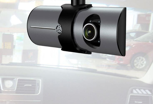 car dvr R300 dual lens high-definition vehicle traffic recorder 2.7 inch screen with GPS track recorder