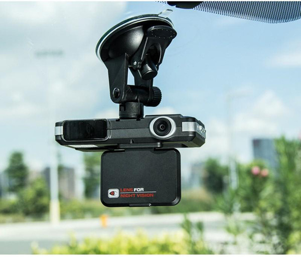 New Hot 2 in 1 Car DVR Camera Vehicle Camera Video Recorder Dash Cam Registrator Camcorder + Radar Laser Speed detector Night Vision DHL