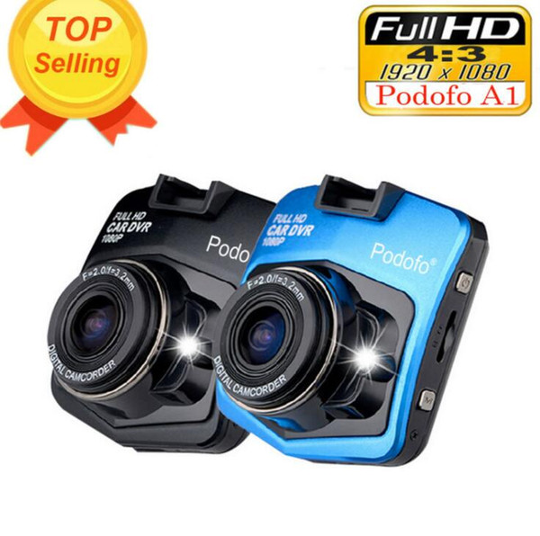 New Podofo A1 Mini Car DVR Camera Dashcam Full HD 1080P Video Registrator Recorder G-sensor Night Vision Dash Cam