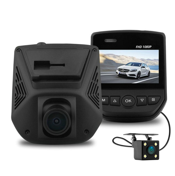 Dual Lens FHD 1080P Car DVR Novatek 96658 LCD Screen Sony IMX323 Car Video Recorder Dash Cam With Rear Camera