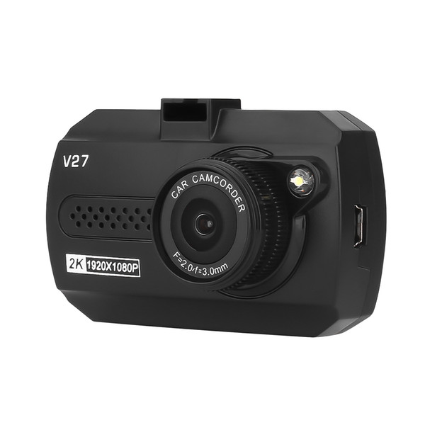 Pratical Wide Angle Car Camera 1080P 1.5 Inch Parking Monitor Waterproof Universal Black car dvr