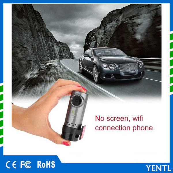 Free shipping 1080P HD Car DVR 330-degrees Rotation WIFI Connection Automobile Data Recorder