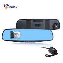 Full HD 1080P Car Dvr Mirror Dual Camera 4.3