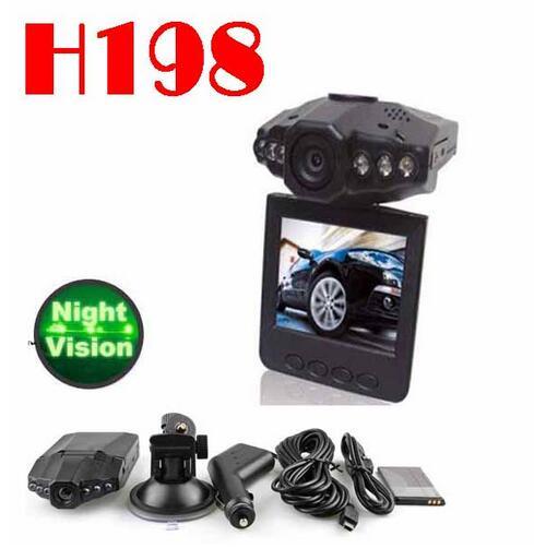 6 IR LED 2.5'' Car Dash cams Car DVR recorder camera system black box H198 night version Video Recorder dash Camera