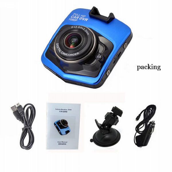 Car DVR Cameras Dashcam Full HD 1080P Video Recorder G-sensor Night Vision Dash Cam Car Driving Recorder Voice