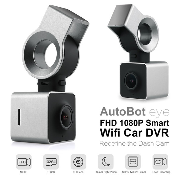 AutoBot Eye Full HD 1080P Smart Wifi Car DVR Novatek 96655 Auto Camera Dashcam Video Recorder G-Sensor WDR Night Vision