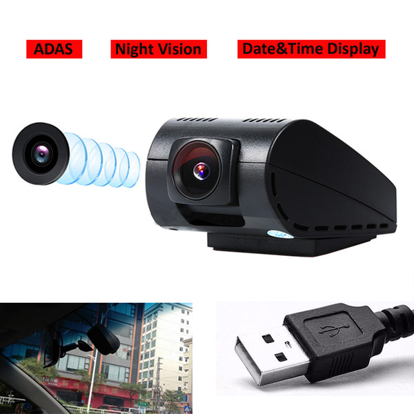 USB Front Camera Decorder Car DVR For Android System Car GPS Radio Player 1280*720P Resolution