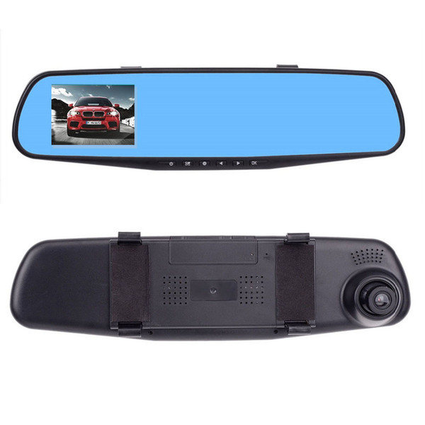 Car DVR 2.8 Inch High Deifinition Dash Camera Video Registrator Camcorder Anti-glare Blue Mirror Monitor DVR Dashcam Recorder Night Vision