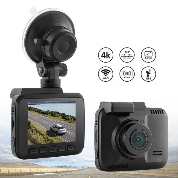 High quality Car black box Full HD 2880P Fash Cam Car DVR car dash camera front and rear with night vision