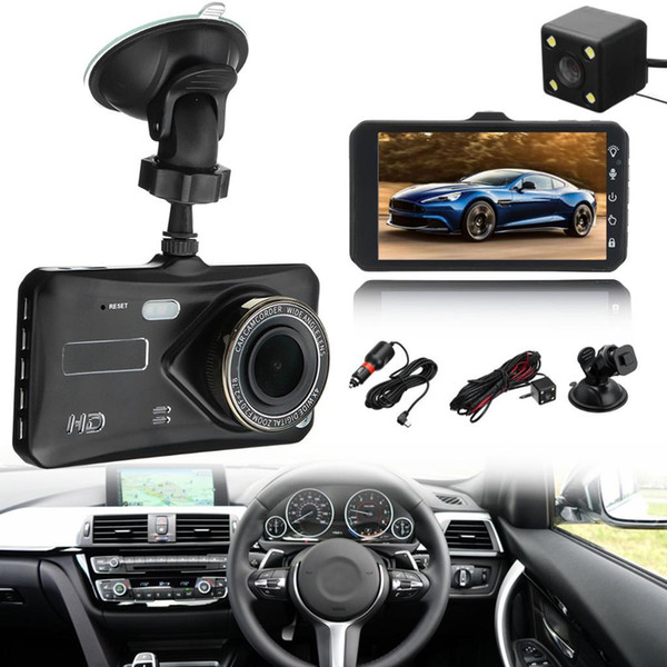 2Ch car DVR dashcam digital driving camcorder auto video recorder 4