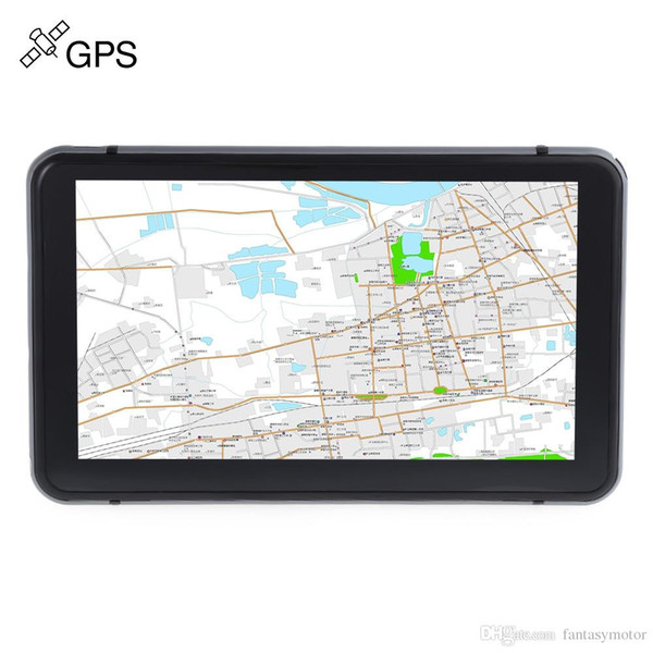 Truck Car GPS Navigation Navigator 7 inch Touch Screen Win CE 6.0 E-book Video Audio Game Player with Free Pre-installed Map Game Player