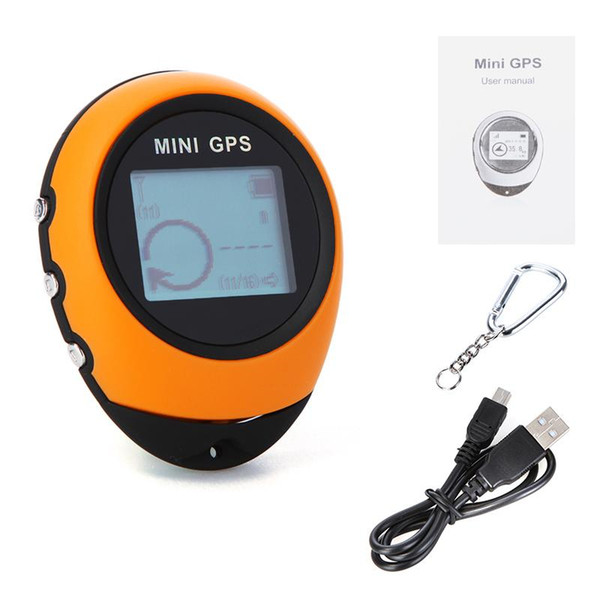 New Mini 1.4 inch Handheld PG03 GPS Navigation Finder 512KB for Climbing Outdoor Travel Protable Keychain Hiking & Camping GPS Tracker