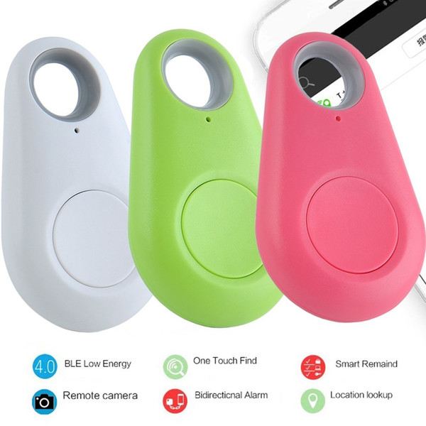 Mini Wireless Phone Bluetooth 4.0 GPS Tracker Alarm iTag Key Finder Voice Recording for Anti-lost Selfie Shutter For ios Android Smartphone