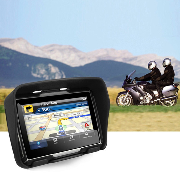 Free Shipping 4.3 inch motorcycle GPS,car gps navigation, waterproof ,8GB internal memroy,Bluetooth,BT+MAPS