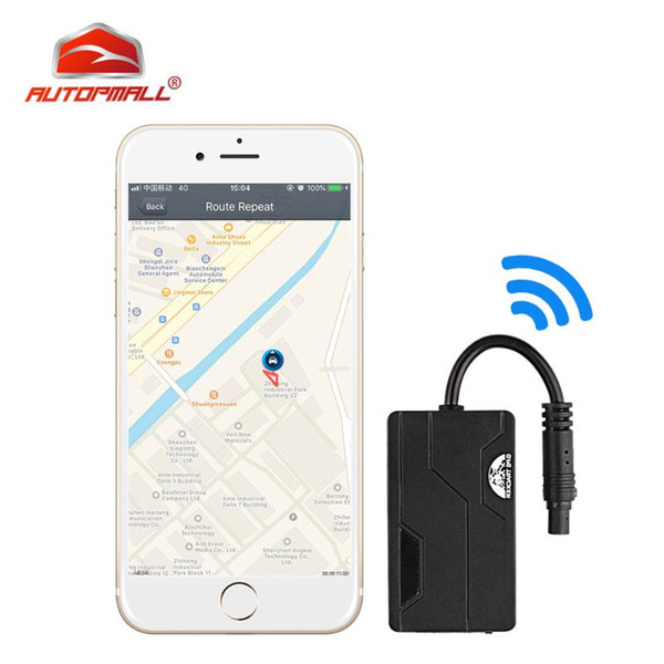 Mini GPS Tracker Car Motorcycle Convenient Vehicle Tracker Car Locator RealTime Waterproof Cut Off Oil Overspeed Alarm Life Free