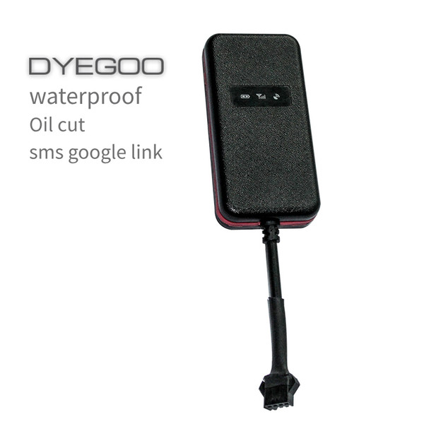 DYEGOO waterpoof gps tracker GT003 engine cut down car motorcycle scooter GPS tracking device google map free shipping