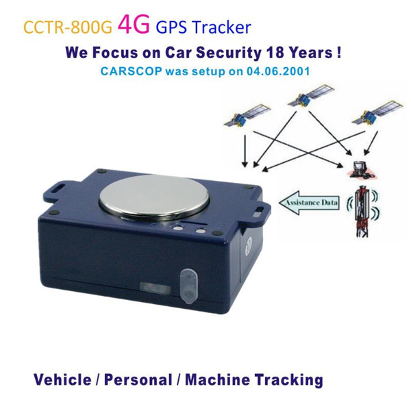 Free platform 4G GPS Tracker Vehicle/ Personal/Maching Tracking with Water-Proof Strong Magnet Portable with Web/App/SMS Locate