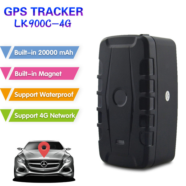 4G GPS Tracker LK900C-4G With Low Battery Alert And Dropped Alarm Function Super Standby Time 2000 mAH Long Battery Life