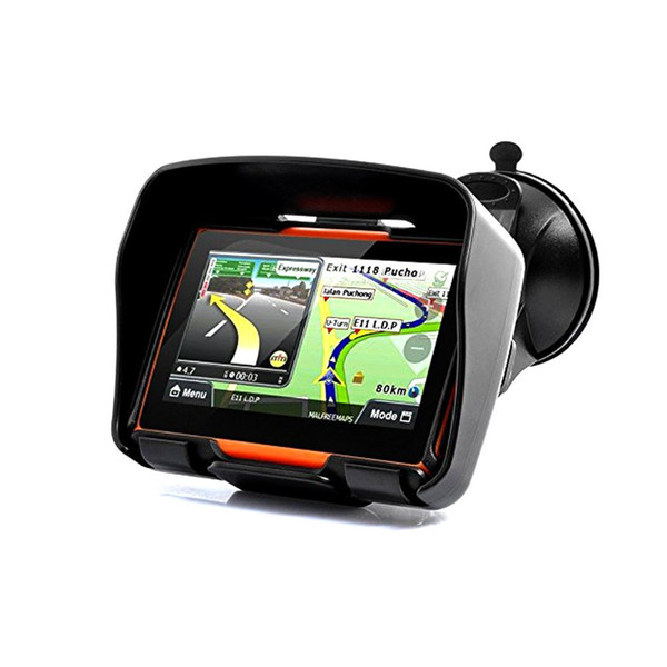 Updated 256 RAM 8GB Flash 4.3 Inch Moto Navigator GPS Moto for Motorcycle Waterproof gps Navigation with FM Free Maps