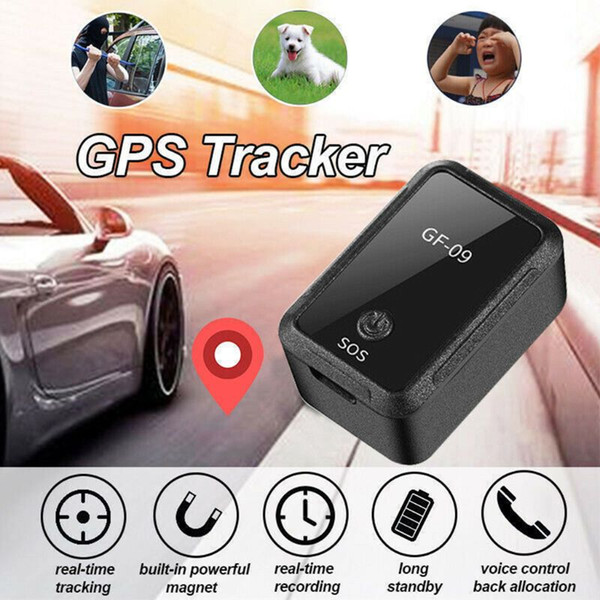 GF09 Mini Car APP GPS Locator Adsorption Recording Anti-dropping Device Voice Control Recording Real-time Tracking for kid car