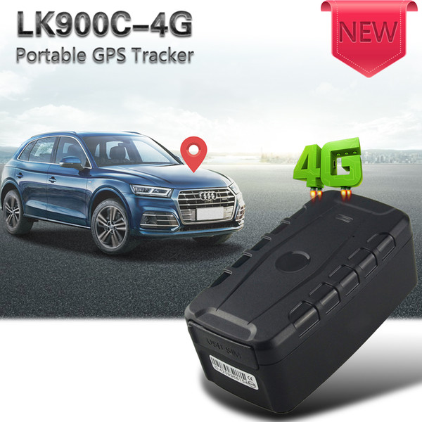 Free shipping 4G LTE GPS Vehicle Tracker LK900C-4G Waterproof Car Locator 20000mAh Battery Overspeed alert Historytrace checking