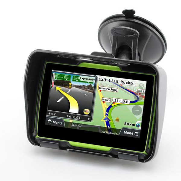 Hot 4.3 Inch Motorcycle GPS Car Gps Navigation IPX7 Waterproof 8GB Internal Memroy for Motorcycle+ Maps of Most Countries