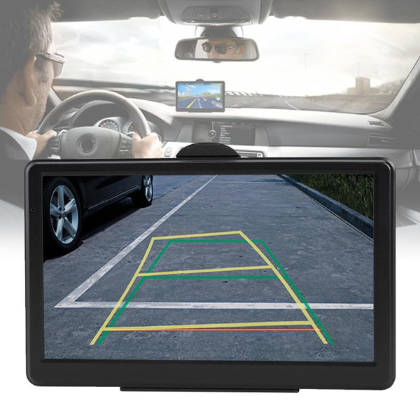 7 Inch 8GB 128MB Multilingual HD Resistive Display Portable Guidance Multifunctional Car Maps Universal GPS Navigator Device FM