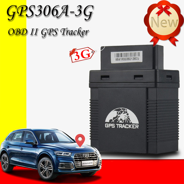 Best OBD GPS Tracker 3G WCDMA GPS Vehicle Tracker OBDII GPS306A-3G Tracking system with SOS Voice Monitor Low Battery Alarm