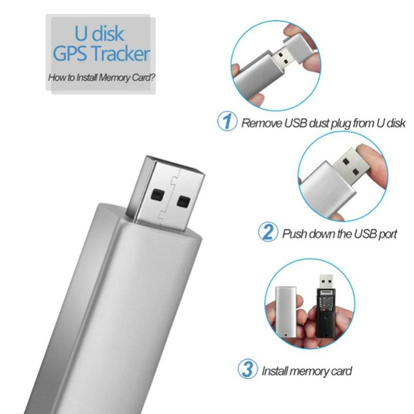 32GB Mini USB Flash Disk WiFi+LBS+AGPS Locator Tracker WiFi Smart Voice Recording Music Player GPS Positioning Device USB flash