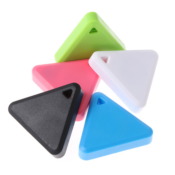 Pets Smart Mini GPS Tracker Anti-Lost Waterproof Bluetooth Tracer Triangle Keys Wallet Bag Kids Trackers Finder Locator