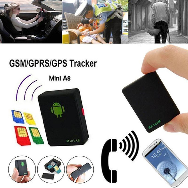 Mini A8 Gps Micro Tracking Locator Elderly Child Tracking Anti-Lost Car Anti-Theft Sos Car Anti-Theft