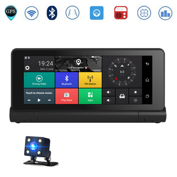 3G 7 inch Car GPS Navigation Bluetooth Android 5.0 Navigators With DVR HD 1080 Vehicle GPS SAT Navi Free 3D Maps