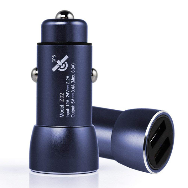 USB Car Charger GPS Tracker Mini 3.4A GPS Positioning Car Finder Charger GPS Locator for iOS Android iPad Online Tracking System