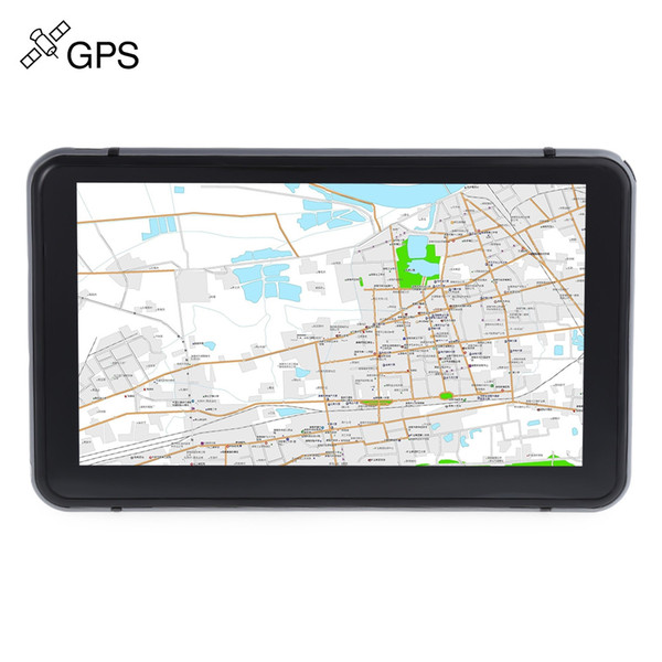 Truck Car GPS Navigation Navigator 7 inch Touch Screen Win CE 6.0 E-book Video Audio Game Player with Free Pre-installed Map Game Player