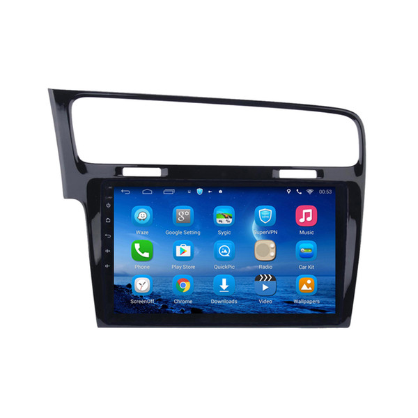 2014-2022VW Golf 7 generation 10.1 inch Horizontal touch Screen Android Car GPS Navigation multimedia Video Bluetooth Wifi