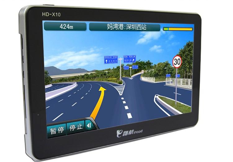 New Car GPS Model 7-inch HD 8GB Memory Free Europe North american Maps Windows CE 6.0 FM bluetooth ebook