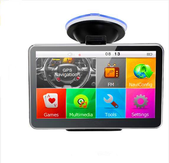 5 Inch Auto Car GPS Navigation Sat Nav 4GB latest 3D Maps WinCE 6.0 FM Bluetooth AV-IN Optional support Multi-languages