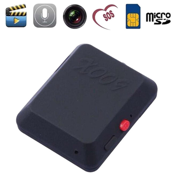 Mini GPS Tracker GSM Phone Bug Device SIM Car Kids Pet Smart Anti-Lost Tracking Alarm Device Video Recorder Tracker