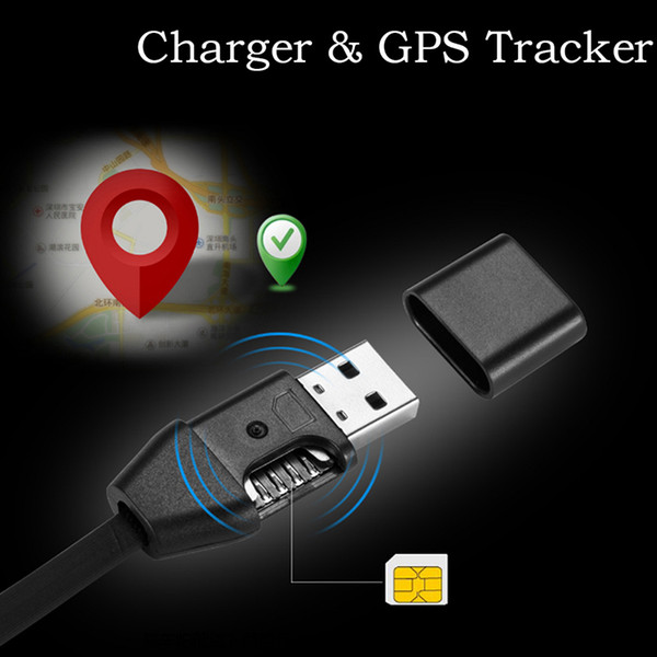 GPS Tracker Charger Cable Vehicle Car Tracking Device Micro USB Cable Real Time GSM/GPRS Tracking Car GPS Tracker USB Charger