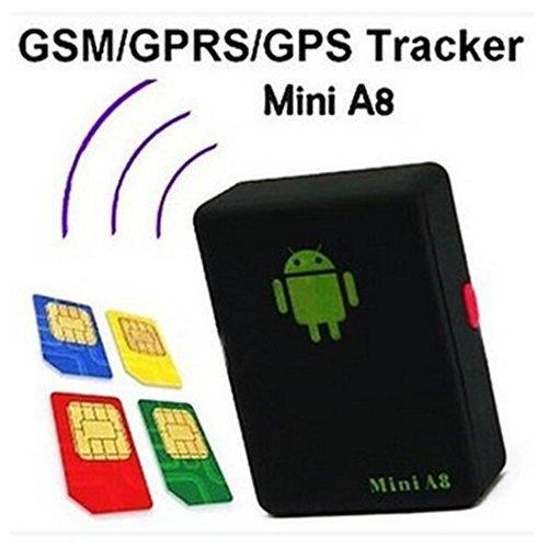 Mini A8 2017 Newest GPRS Tracker Locator Real Time Car Kids Pet GSM/GPRS/LBS Tracking Power adapter High Quality GPS tracker