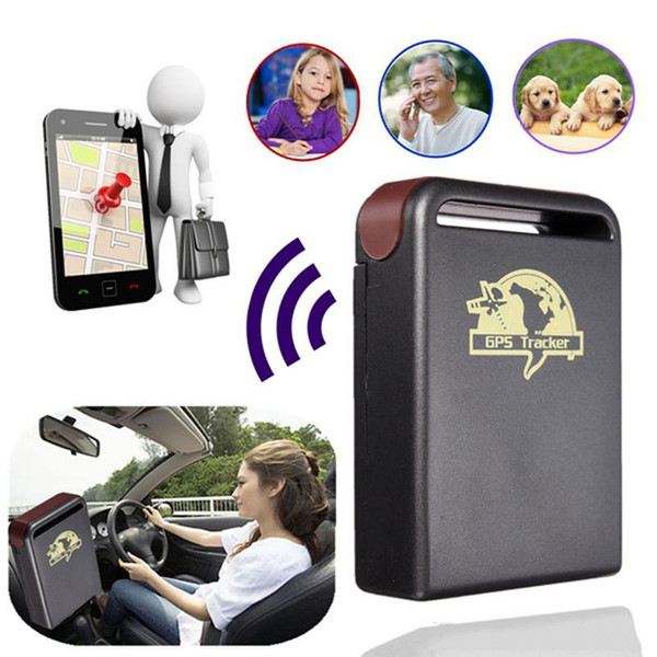 Car GPS Tracker GPS GSM TK102-2 Personal GPS Tracker With Shock Sensor Alarm Function+Flash Memory Card Slot