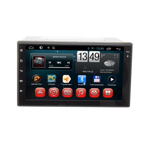 Universal In-Dash 2 din Car GPS Navigation DC12V Android 4.4 Car Sat Nav with Bluetooth 7 Inch Screen Touch Buttons Design Sale